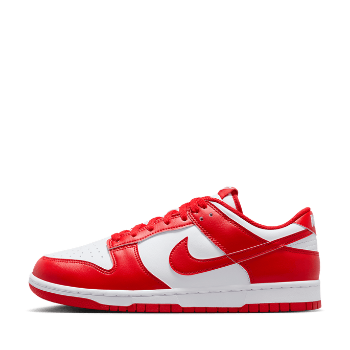 Nike Dunk Low Retro 'White/University Red' Red - Main Image