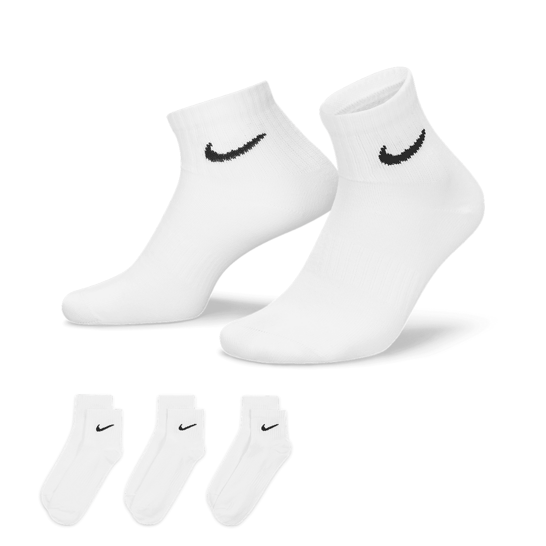 Nike Everyday Lightweight Training Ankle Socks (3 Pairs)