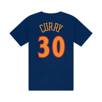 Mitchell & Ness Golden State Warriors Stephen Curry Name & Number Tee