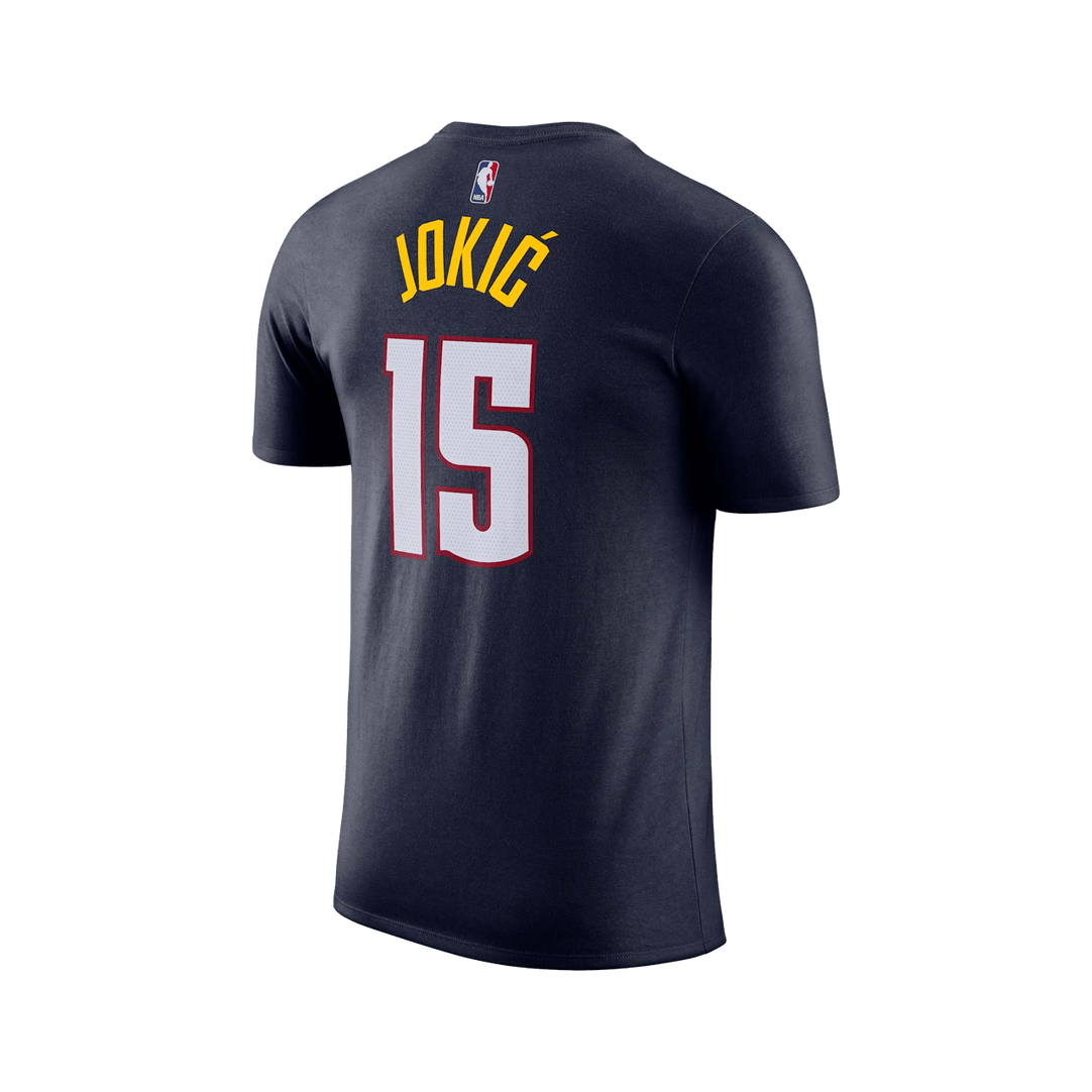 Nike NBA Nikola Jokić Denver Nuggets Icon Edition Player Tee Navy