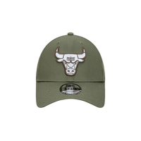 New Era Chicago Bulls Dark Olive 9Forty Snapback Cap