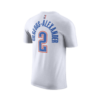 Nike NBA Shai Gilgeous-Alexander Oklahoma City Thunder Association Edition Player Tee