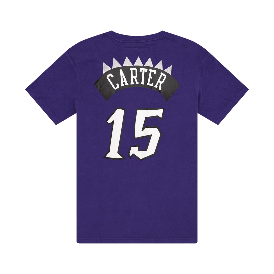 Mitchell & Ness Toronto Raptors Vince Carter Name & Number Tee
