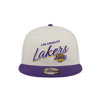 New Era Los Angeles Lakers Chrome White Two-Tone 9Fifty Snapback