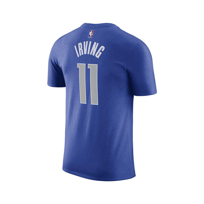 Nike NBA Kyrie Irving Dallas Mavericks Icon Edition Player Tee Blue