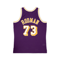 Mitchell & Ness Dennis Rodman Los Angeles Lakers 1998-99 Road Swingman Jersey