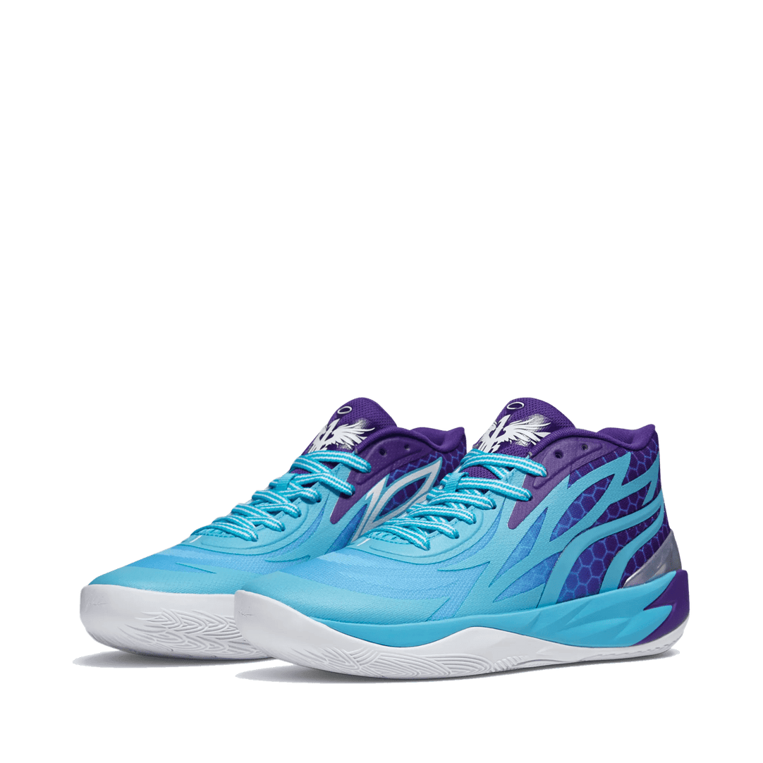 Puma Mens MB.02 Fade Basketball Sneakers Shoes - Purple
