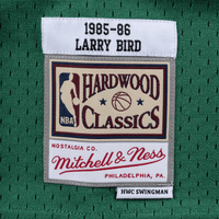Mitchell & Ness Larry Bird Boston Celtics 1985-86 Road Swingman Jersey