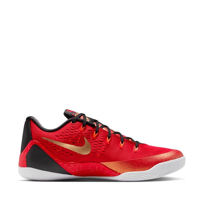 Nike Kobe 9 Low EM Protro 'University Red and Metallic Gold' | Red