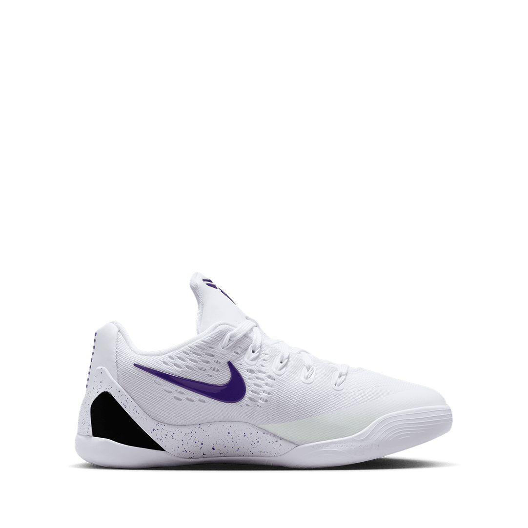 Nike Kobe 9 Low EM Protro GS 'White and Court Purple' | White Nike Kobe 9 Low EM Protro GS 'White and Court Purple' | White