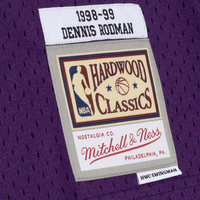 Mitchell & Ness Dennis Rodman Los Angeles Lakers 1998-99 Road Swingman Jersey