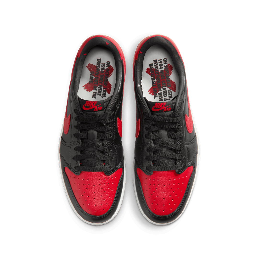 Air Jordan 1 Retro Low OG 'Banned Bred' | Red