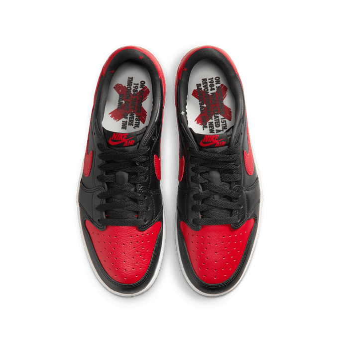 た*ん様 NIKE AIR JORDAN 1 RETRO LOW OG BRED Air Jordan 1 Retro Low OG 'Banned Bred' | Red
