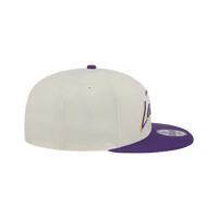 New Era Los Angeles Lakers Chrome White Two-Tone 9Fifty Snapback