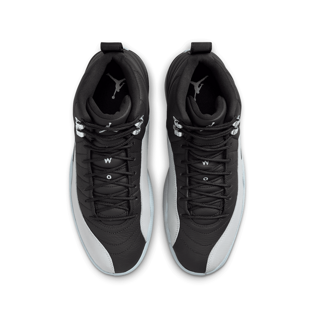 Air Jordan 12 Retro Black And Wolf Grey TITAN