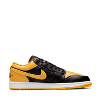Jordan 1 low yellow black on sale