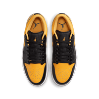 Air Jordan 1 Low 'Black and Yellow Ochre'