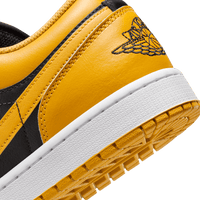 Air Jordan 1 Low 'Black and Yellow Ochre'