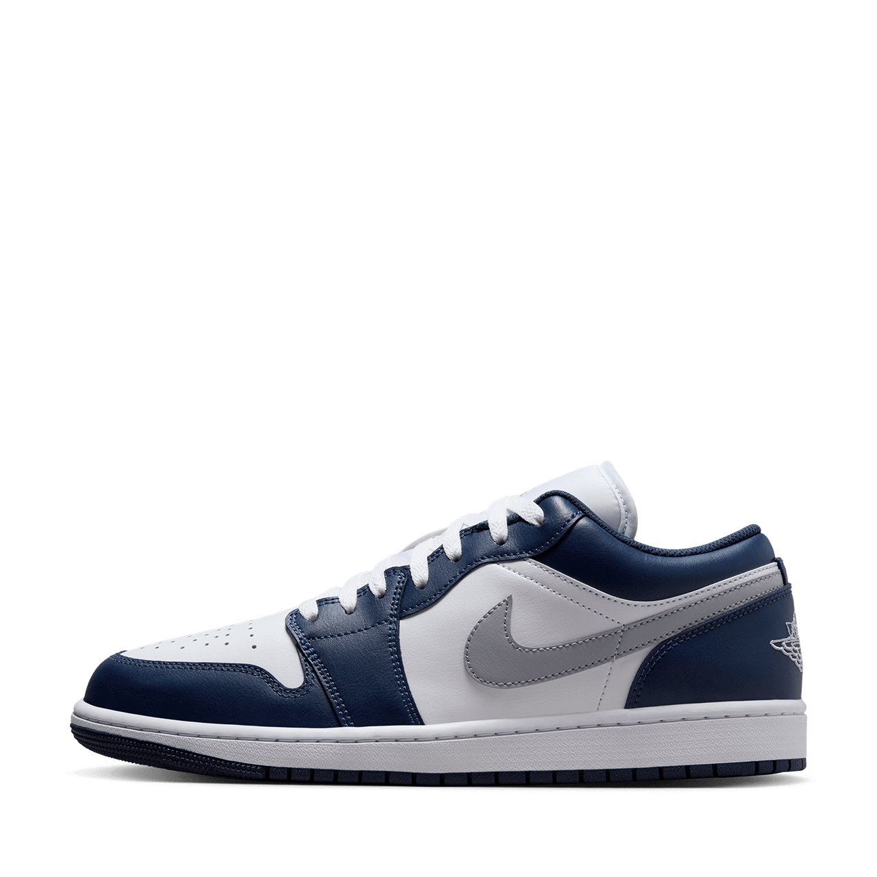 air jordan 1 low armory navy white black