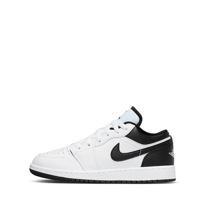 Air Jordan 1 Low GS White and Black TITAN