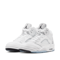 Air Jordan 5 Retro 'White and Metallic Silver'