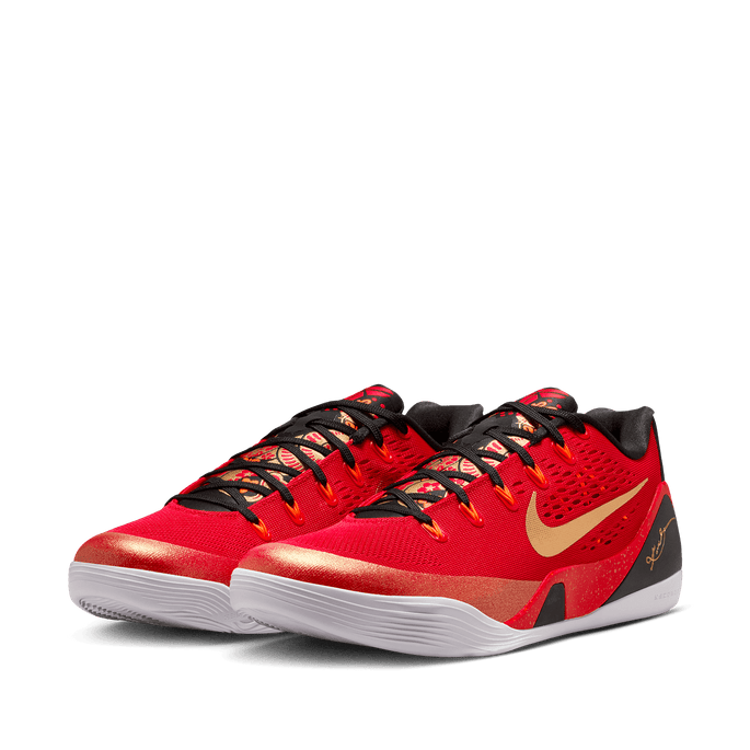 Nike Kobe 9 Low EM Protro 'University Red and Metallic Gold' | Red