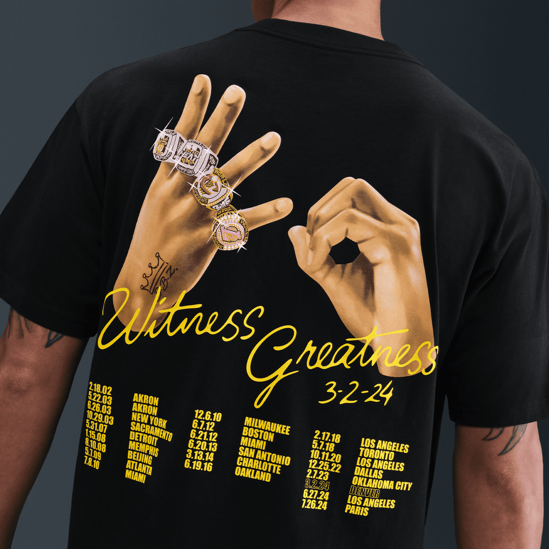 Nike LeBron 'Uncharted' Men's Max90 Basketball T-Shirt