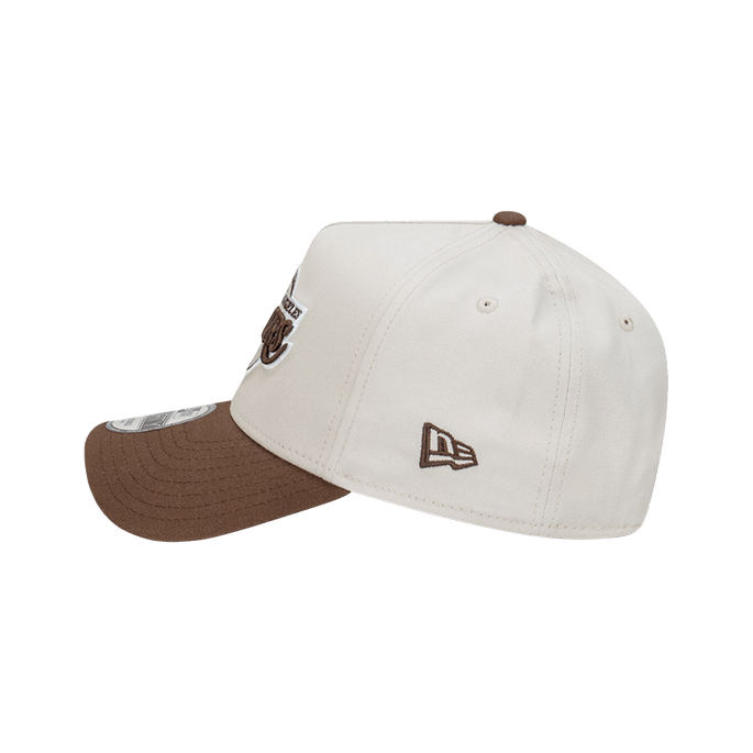 New Era Los Angeles Lakers Vintage Stone Walnut 9Forty A