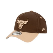 New Era Chicago Bulls Walnut K-Frame 9Forty Snapback Cap