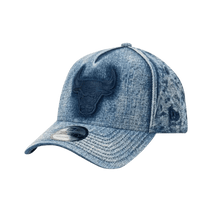New Era Chicago Bulls NBA Denim Snow Wash 9Forty Adjustable Cap