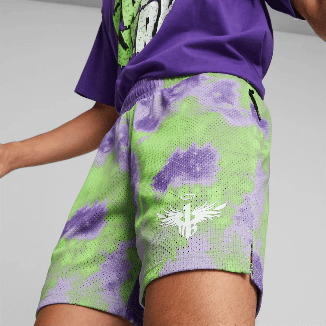 Shorts Puma Give N' Go Basketball Masculino - Roxo