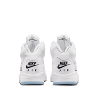Air Jordan 5 Retro 'White and Metallic Silver'