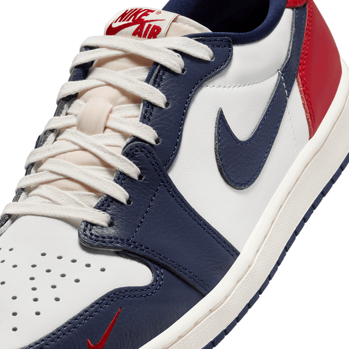 Air Jordan 1 Low OG Gym Red Midnight Navy
