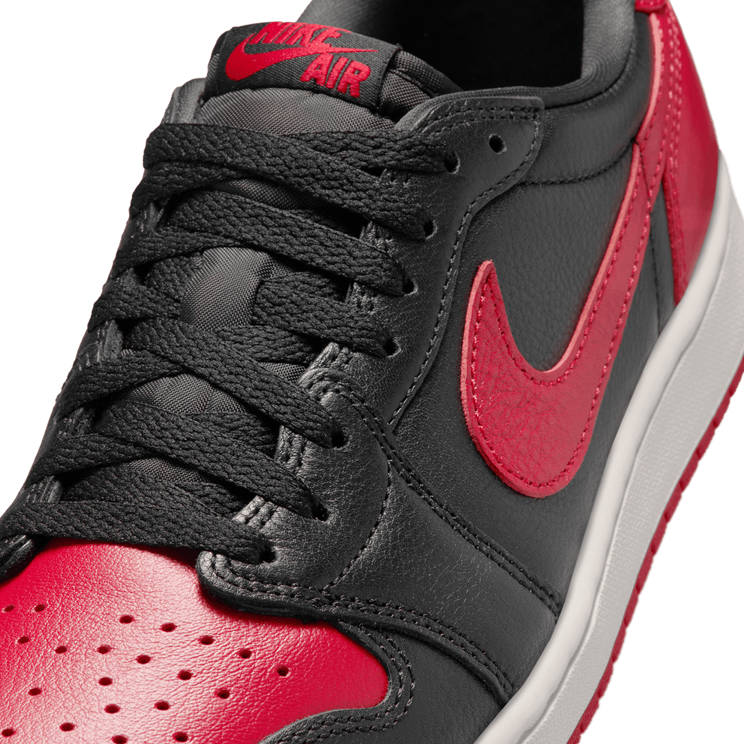 Air Jordan 1 Retro Low OG 'Banned Bred' | Red