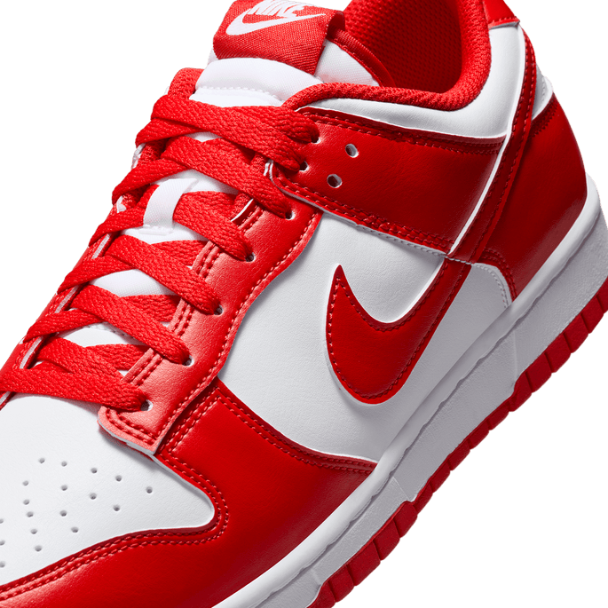 スニーカー Nike Dunk Low Retro PRM Team Red/White W US Nike Dunk Low Retro Team Red/Team Red-White DD1391-601 Men's