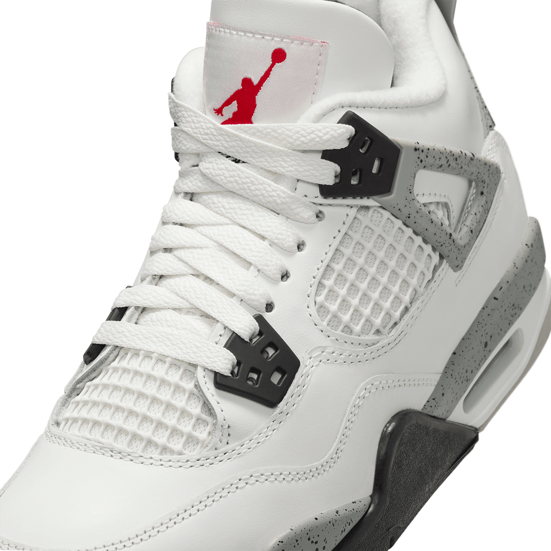 靴 Nike GS Air Jordan 4 Retro WhiteCement Jordan 4 Retro White Cement (2025) (GS) - IB4171-100 - US