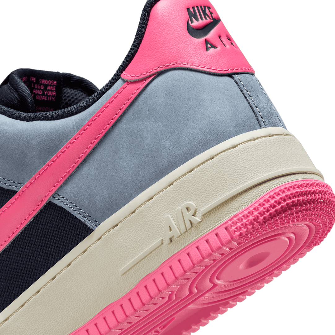 Nike Air Force 1 07 LX Dark Obsidian and Pink Blast TITAN