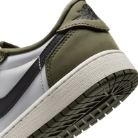Air Jordan 1 Retro Low OG GS 'Medium Olive and Summit White'