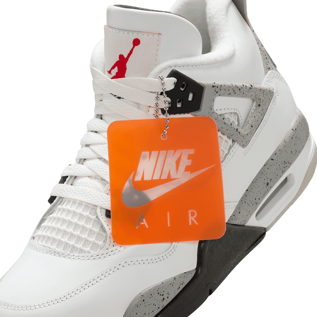 Air Jordan 4 Retro GS 'White Cement' | White