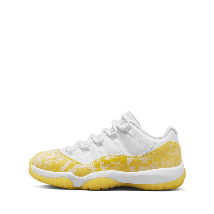 Wmns Air Jordan 11 Retro Low Yellow Snakeskin TITAN