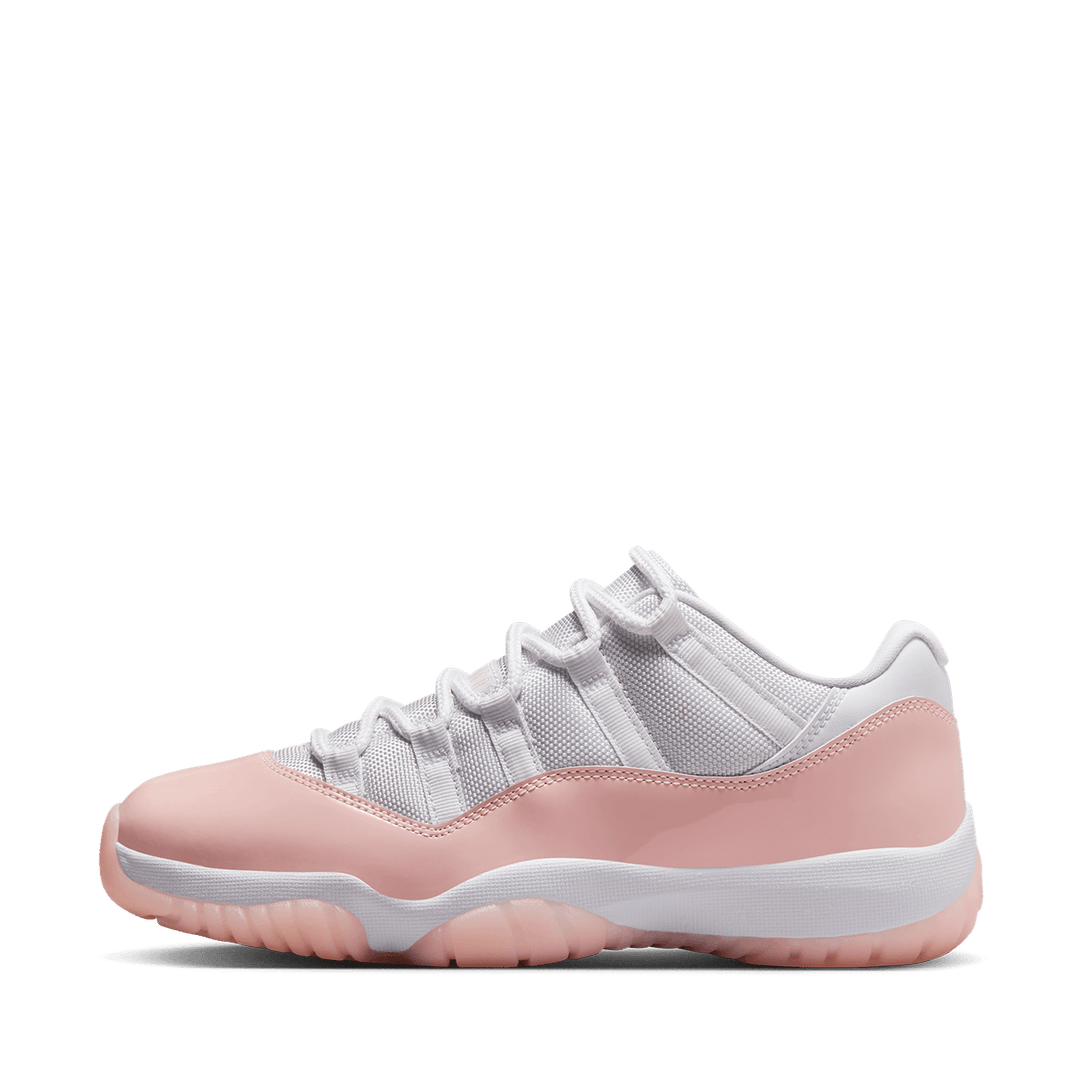 New jordan 11 pink and white on sale