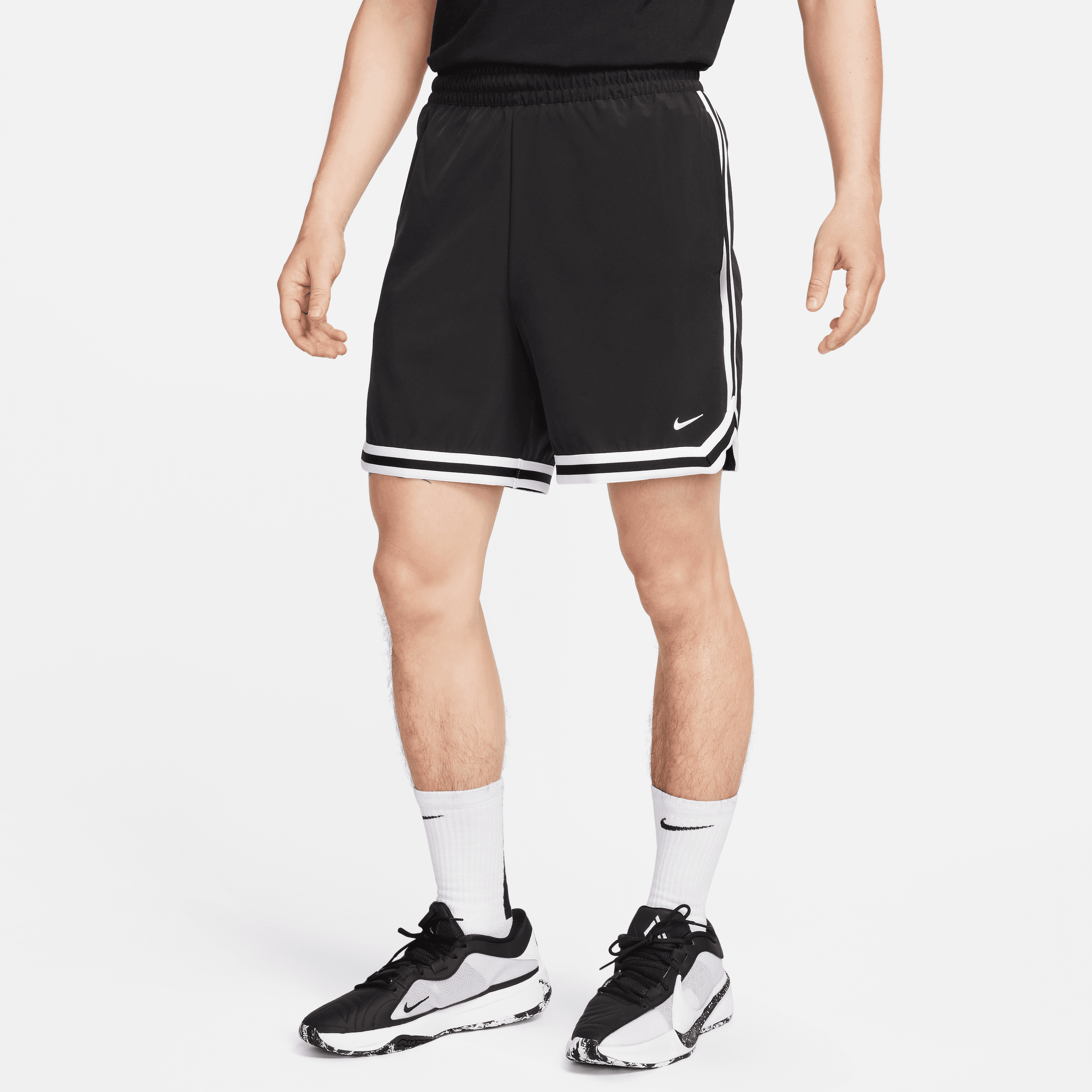 Black nike gym clearance shorts