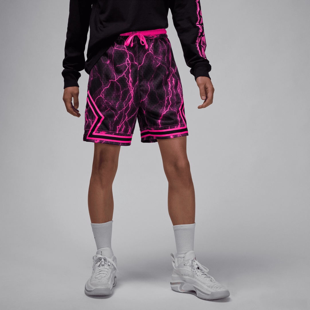 Mens pink basketball hot sale shorts
