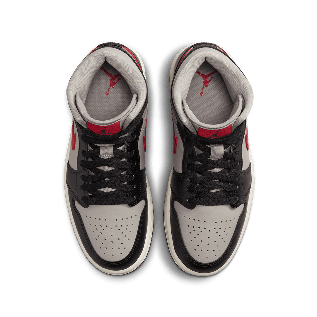 Jordan 1 gray and red sales