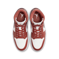 Wmns Air Jordan 1 Mid 'Dusty Peach' â TITAN