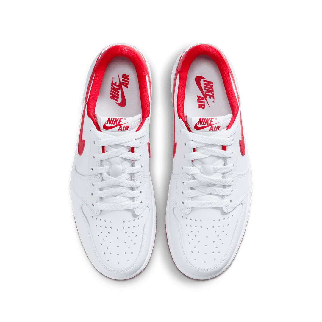 Air Jordan 1 Low OG 'White and University Red' – TITAN