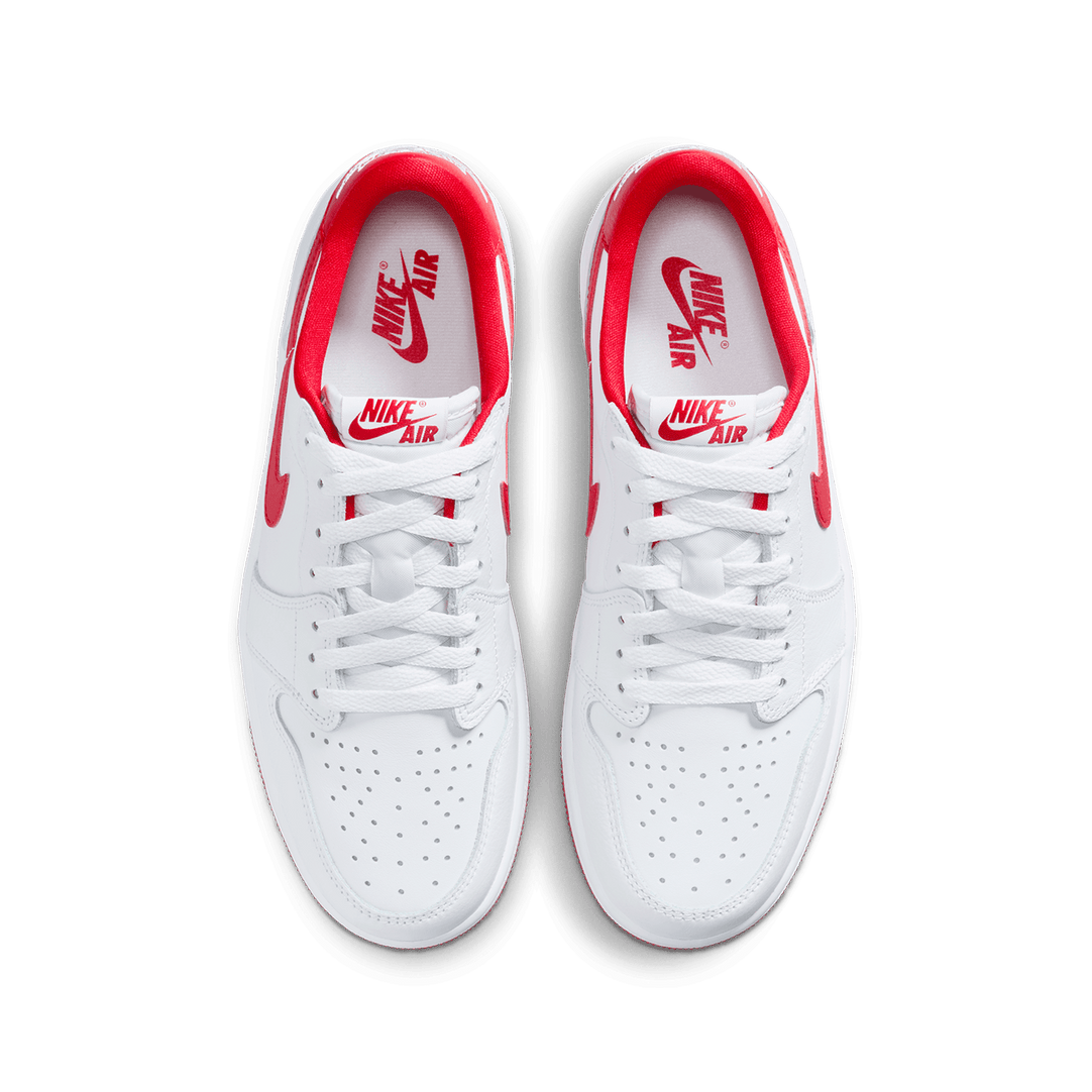 Air jordan white clearance low top