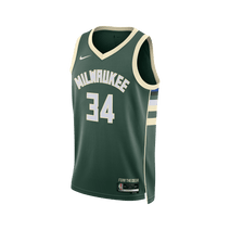 Nike Dri-FIT NBA Icon Edition Swingman Jersey - Giannis Antetokounmpo Milwaukee Bucks