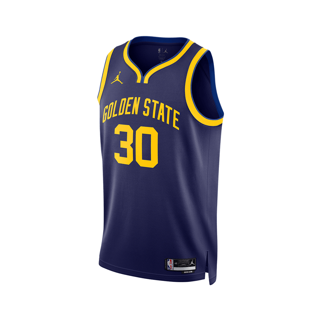 Youth Nike Stephen Curry Gold Golden State Warriors 2019/20 Swingman Badge  Jersey - Statement Edition