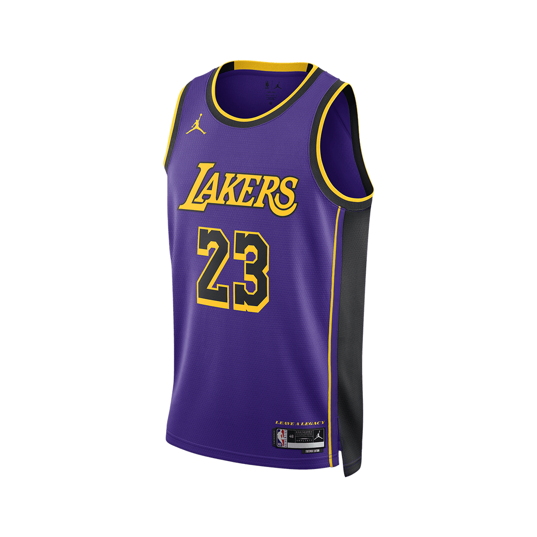 Los Angeles Lakers Statement Edition Jordan Dri-FIT NBA Swingman Jersey.  Nike LU